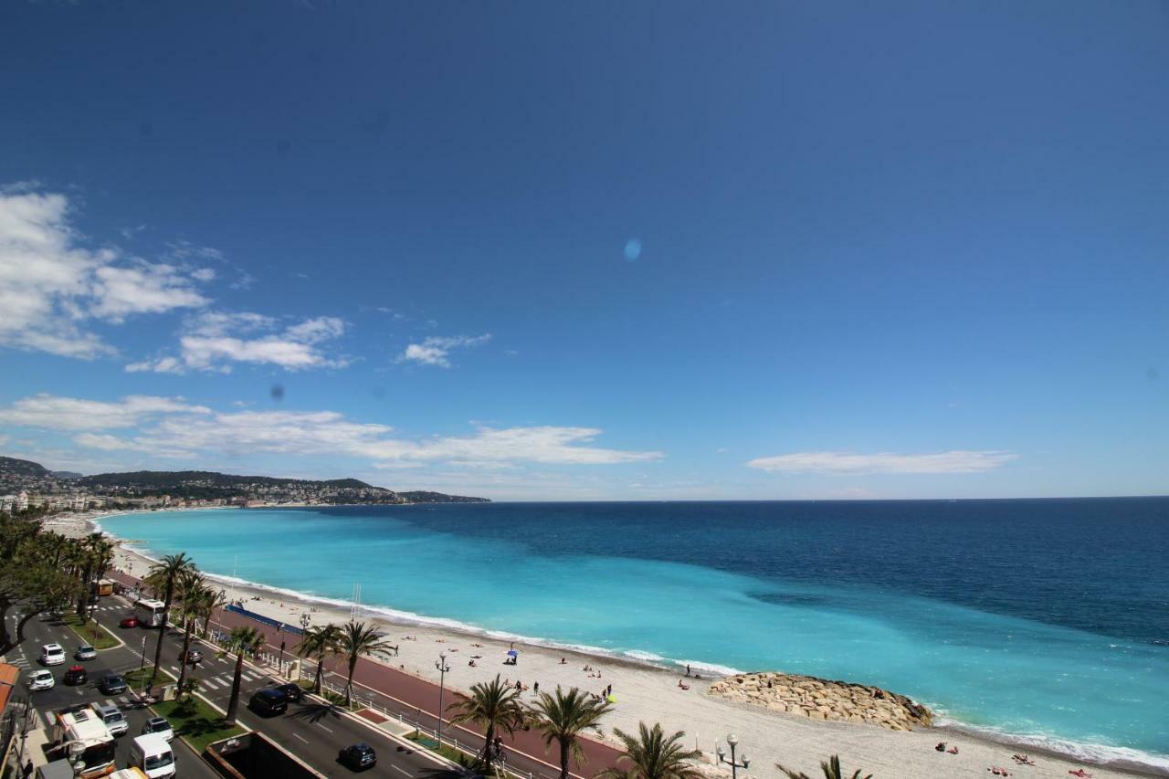 Nice Booking - Electra Vue Mer Balcon Dernier Etage 外观 照片