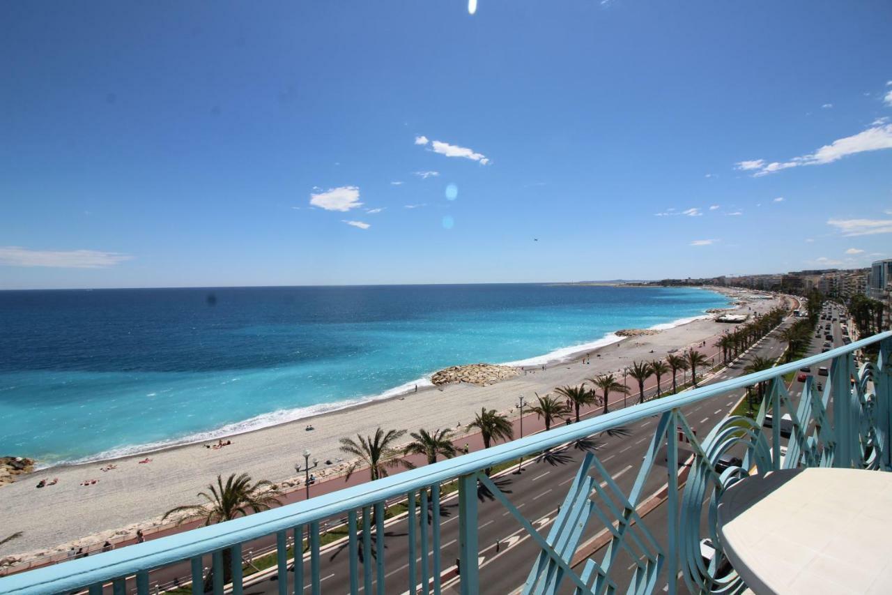 Nice Booking - Electra Vue Mer Balcon Dernier Etage 外观 照片